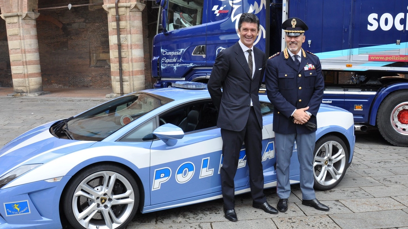La Lamborghini della polizia