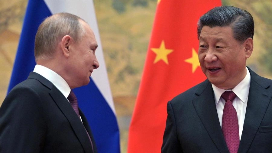 Putin con il presidente cinese Xi Jinping