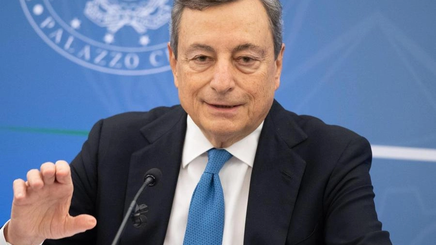 Il presidente del consiglio, Mario Draghi