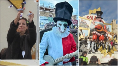 Gran finale per il Carnevale di Fano 2024, bagno di folla per Beatrice Venezi