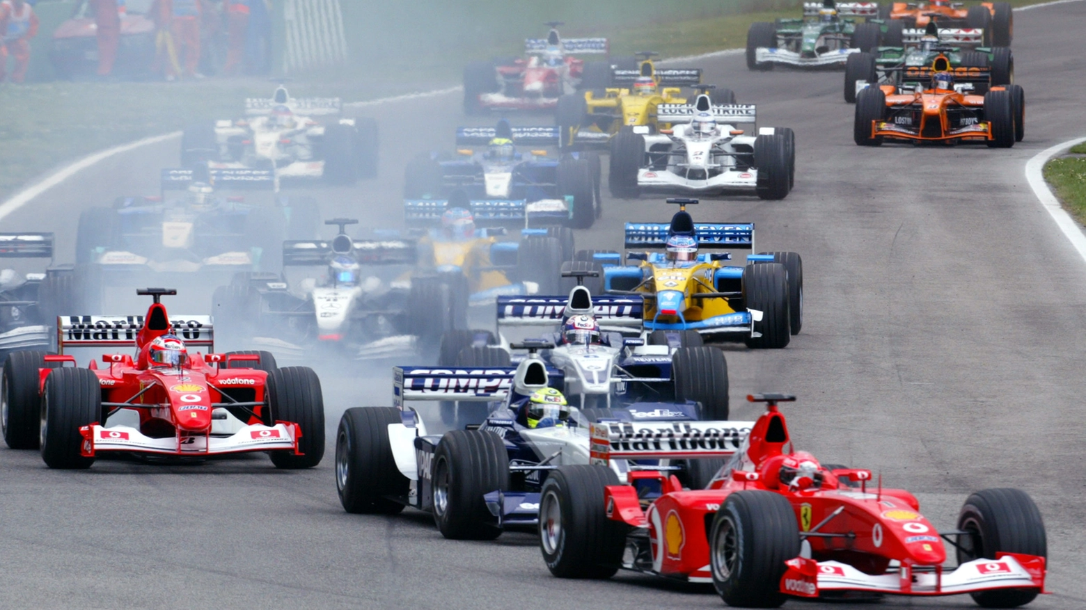 Formula 1, una gara del passato a Imola (Afp archivio)