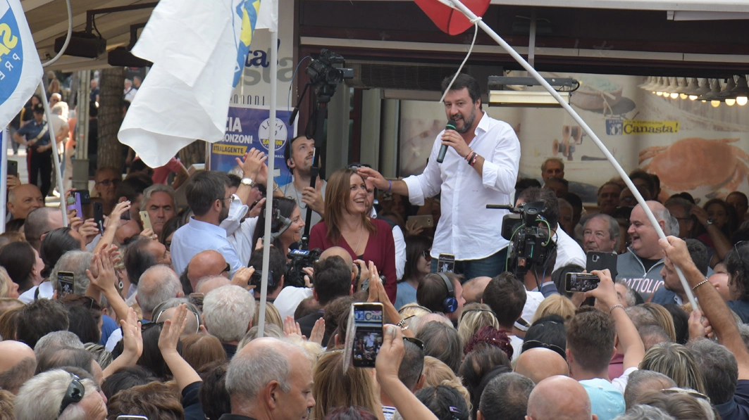 Matteo Salvini a Riccione (FotoRiccione)