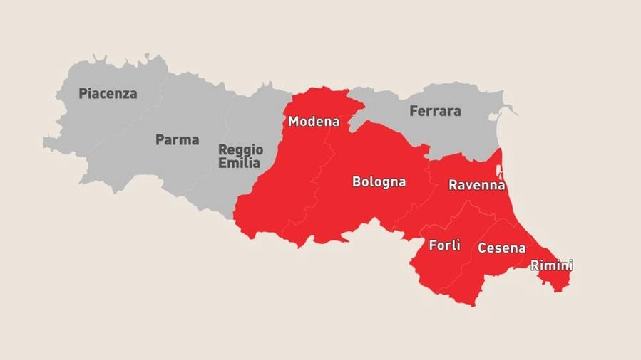 Romagna in zona rossa da oggi: le regole e cosa cambia