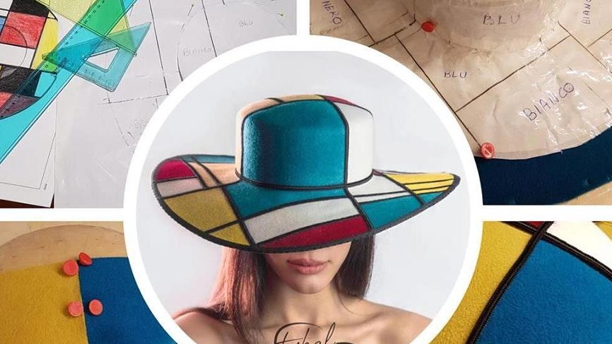 Il cappello della modista Stybel, che ha vinto il primo premio della London Hats Week 2019