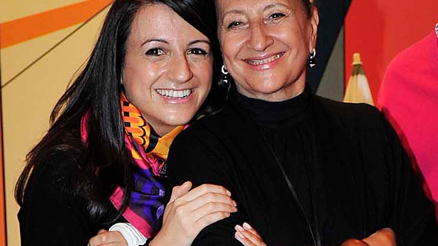 Silvana Ratti con la figlia Matilde