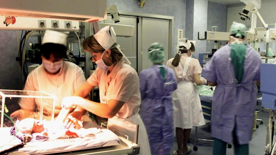 Un reparto di terapia intensiva neonatale durante il Covid 