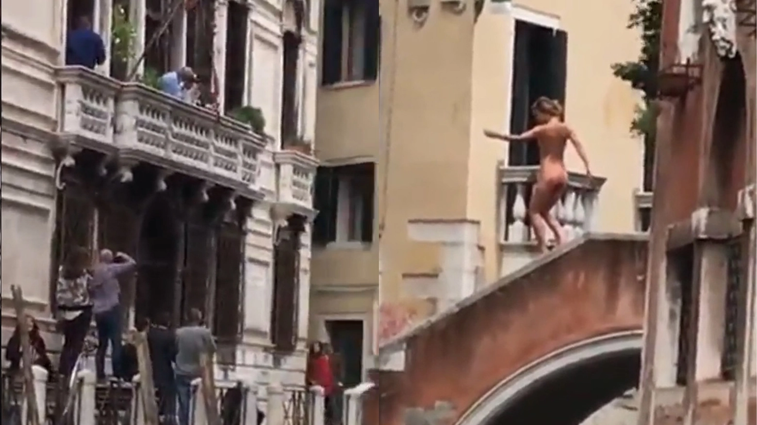 Venezia, posa nuda tra monumenti: daspo e multa per una modella