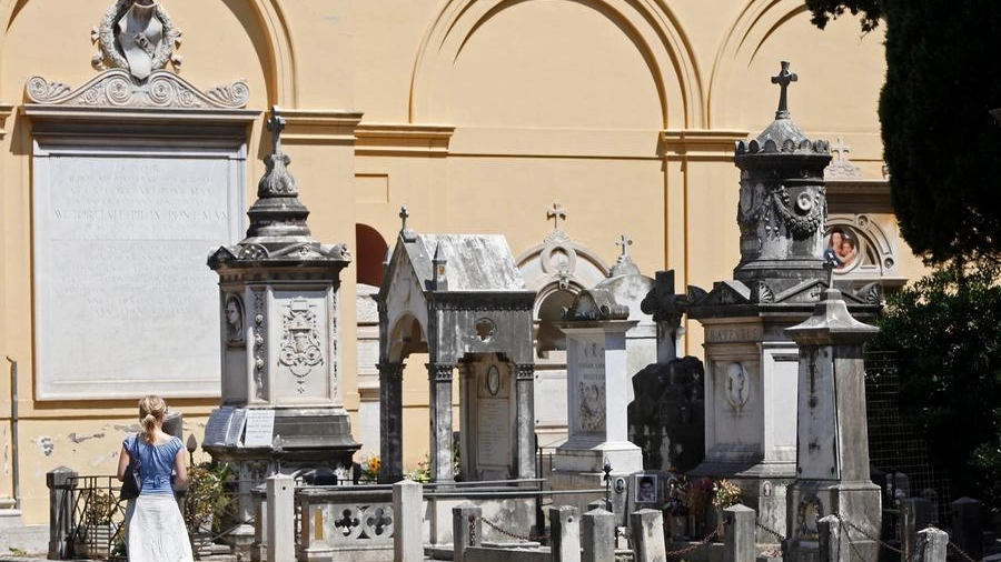 Il cimitero Flaminio a Roma