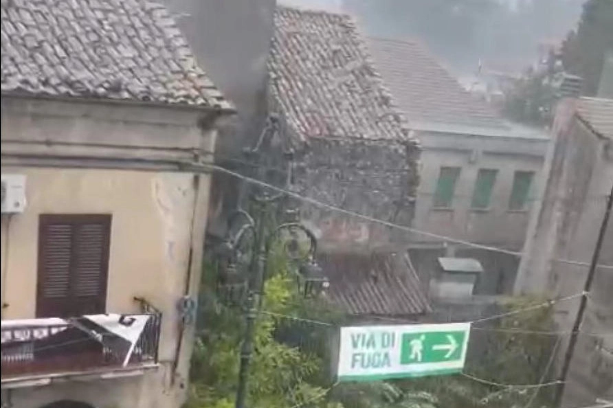 In provincia di Avellino, la bomba d'acqua ha colpito il comune di Montella