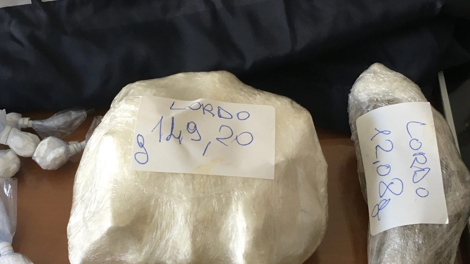 Un panetto di cocaina purissima da 149 grammi sequestrato al giovane urbinate