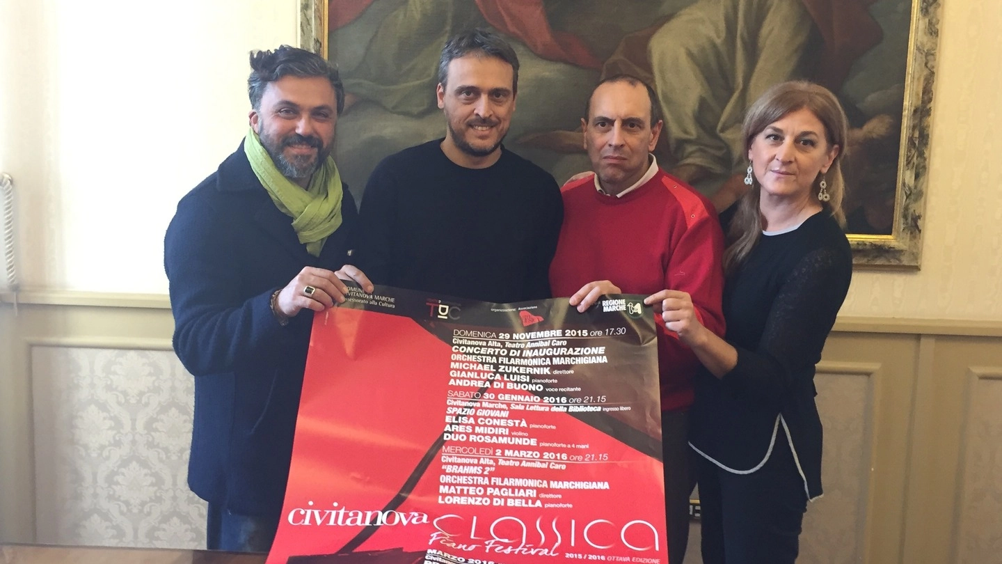 Andrea Di Buono, Lorenzo Di Bella, Tommaso Corvatta e Rosetta Martellini