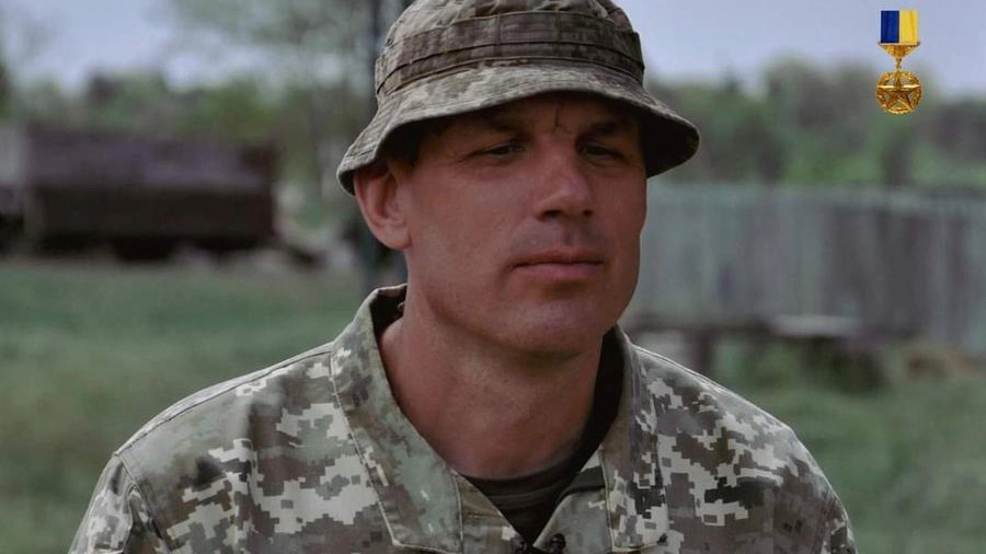 Volodymyr Baranyuk, comandante della 36a brigata dei marines ucraini