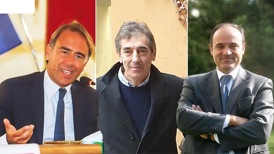Andrea Cangini, Fabio Battistini e Roberto Mugavero