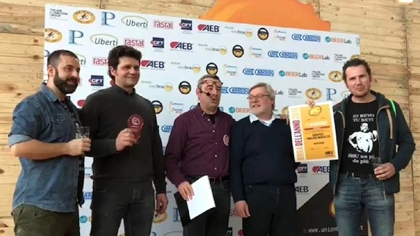Premiazione del birrificio Mukkeller (foto Girelli)
