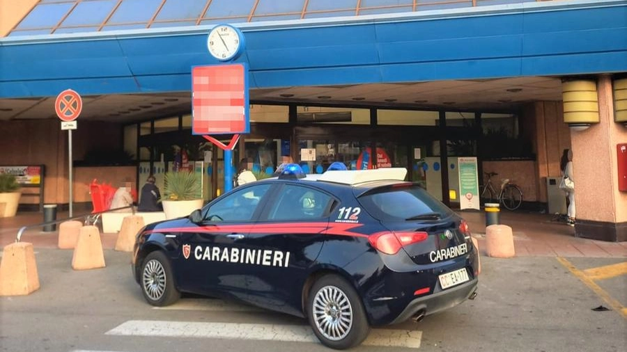 Il rapinatore è stato arrestato dai carabinieri