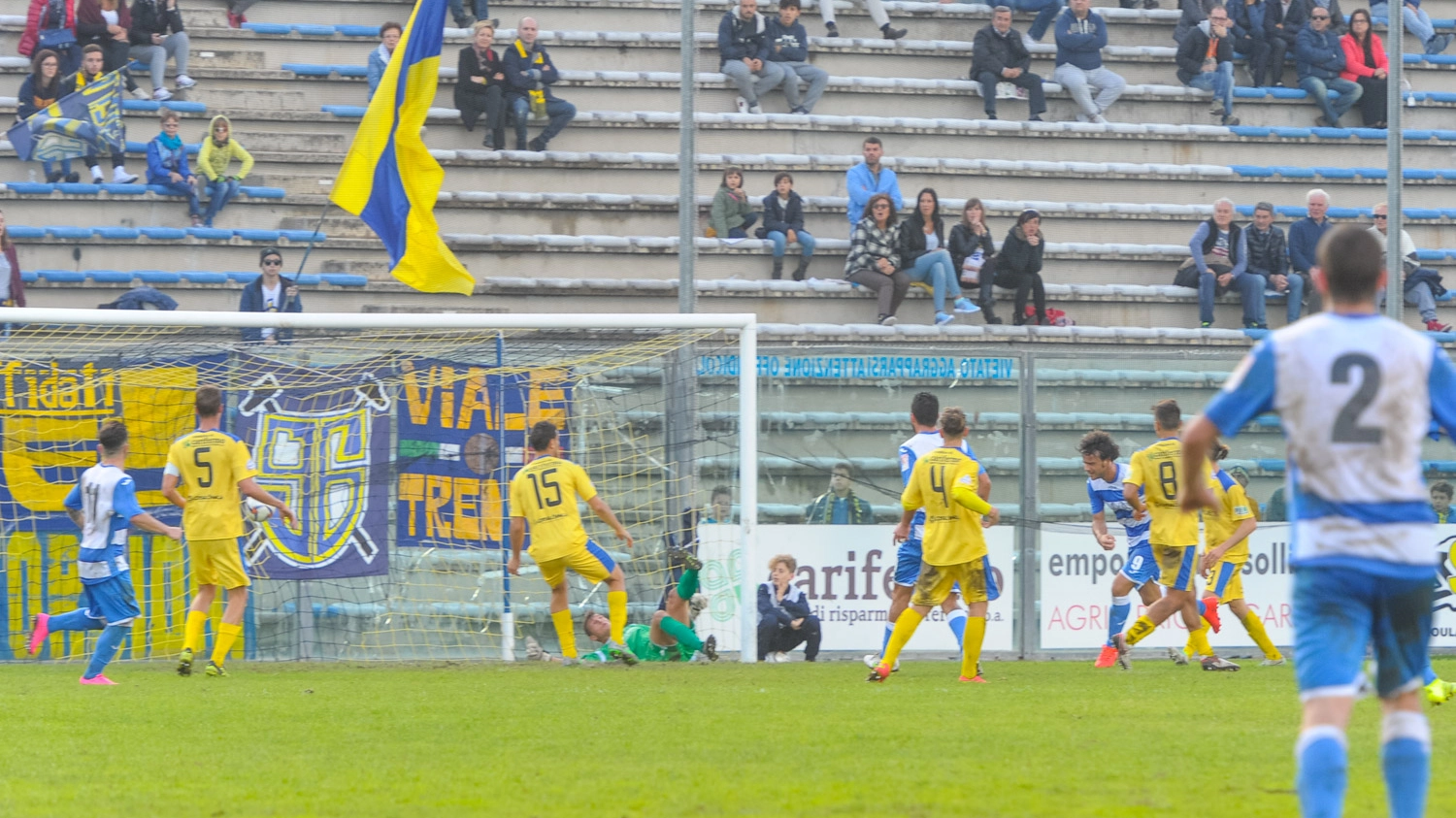 Fermana sconfitta in casa dal Monticelli (Foto Zeppilli)