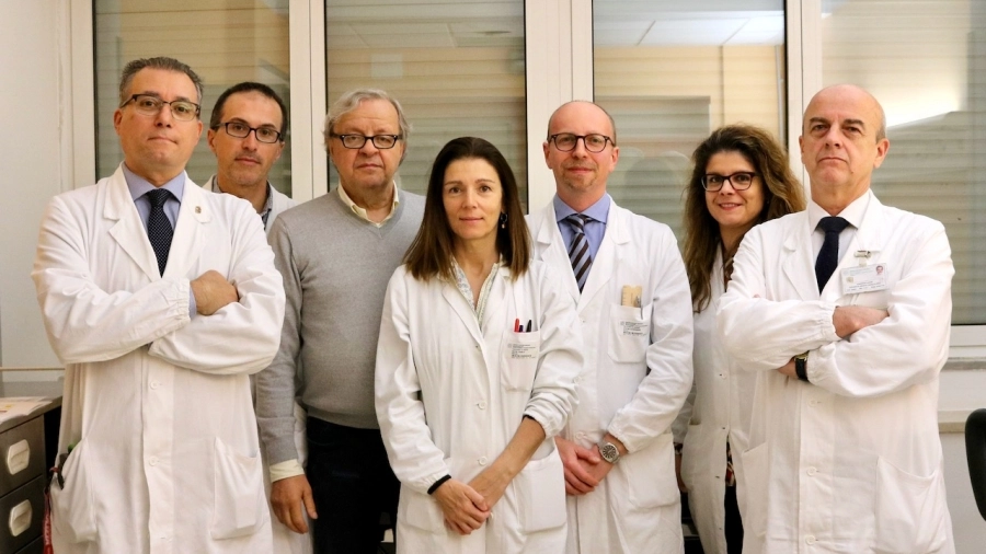 L’equipe della chirurgia toracica guidata da Uliano Morandi di Unimore
