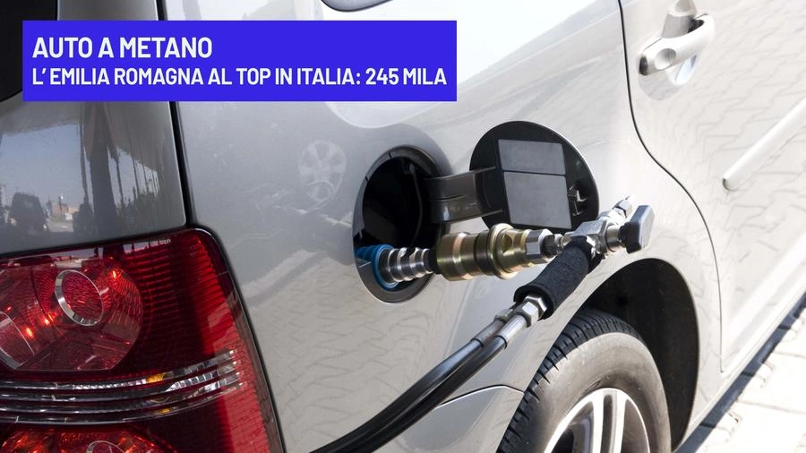 L'Emilia Romagna è la regione con più auto a metano in Italia