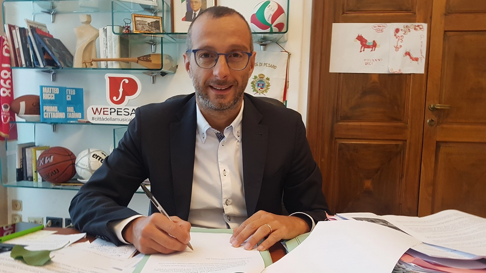 Ricci firma la delega alla consigliera comunale Frenquellucci