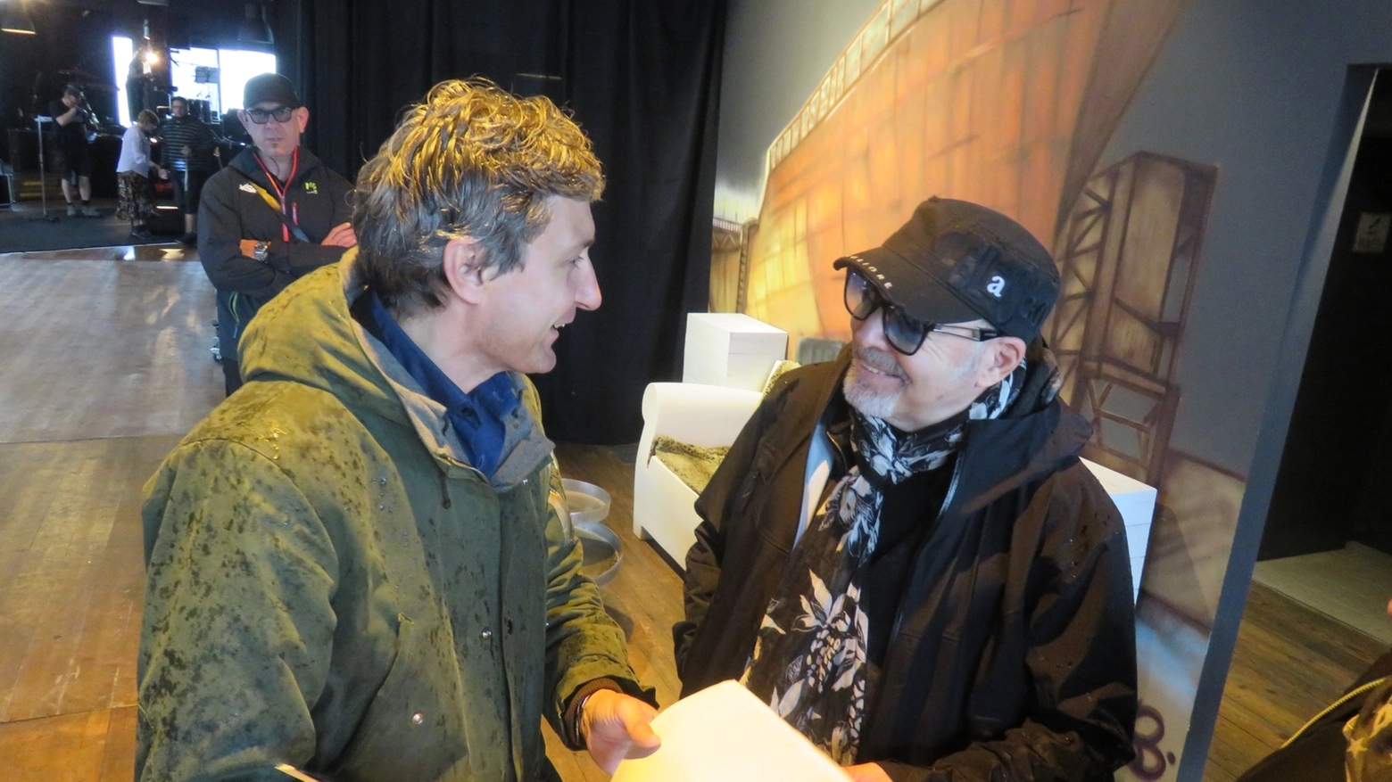 Vasco Rossi con il sindaco di Rimini Andrea Gnassi
