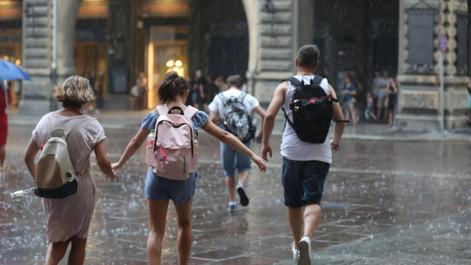 Previsioni meteo, nuova allerta in Emilia Romagna (Foto Ansa)