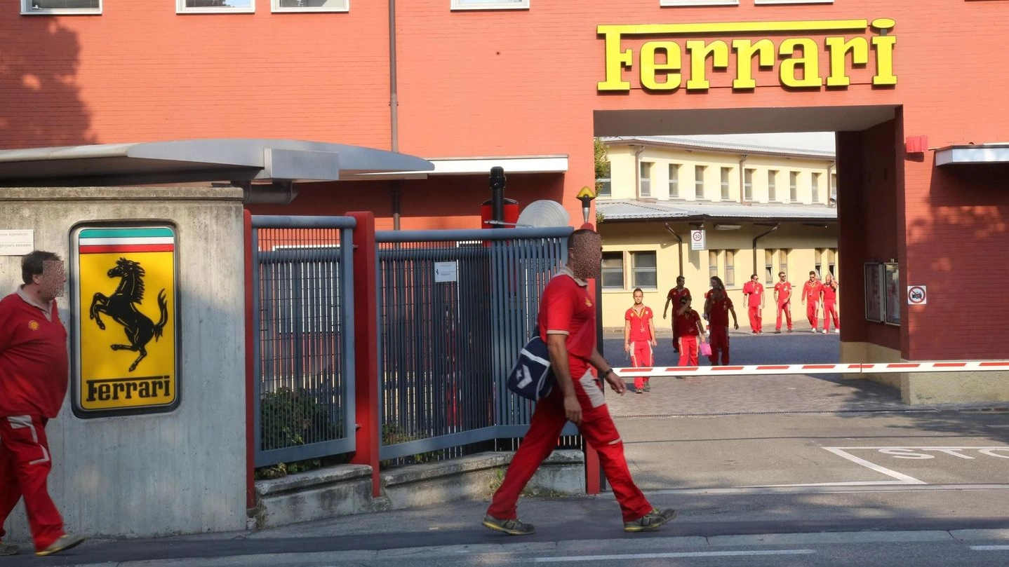 Lo stabilimento Ferrari a Maranello