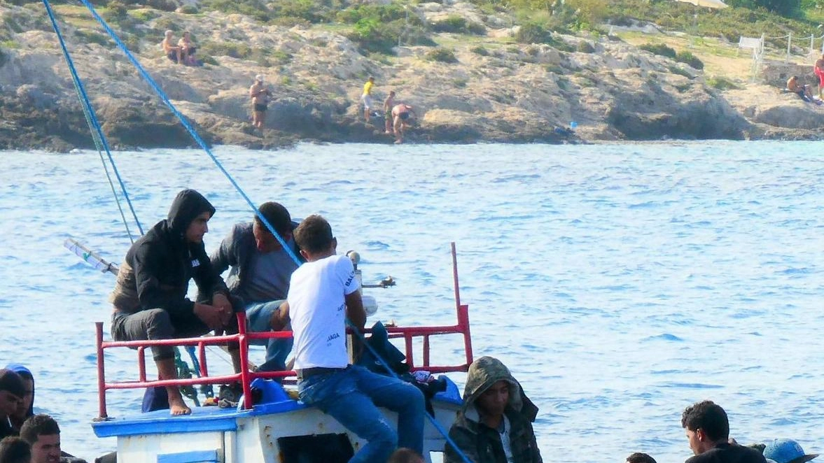 Migranti tunisini stanno sbarcando senza sosta (foto d'archivio)