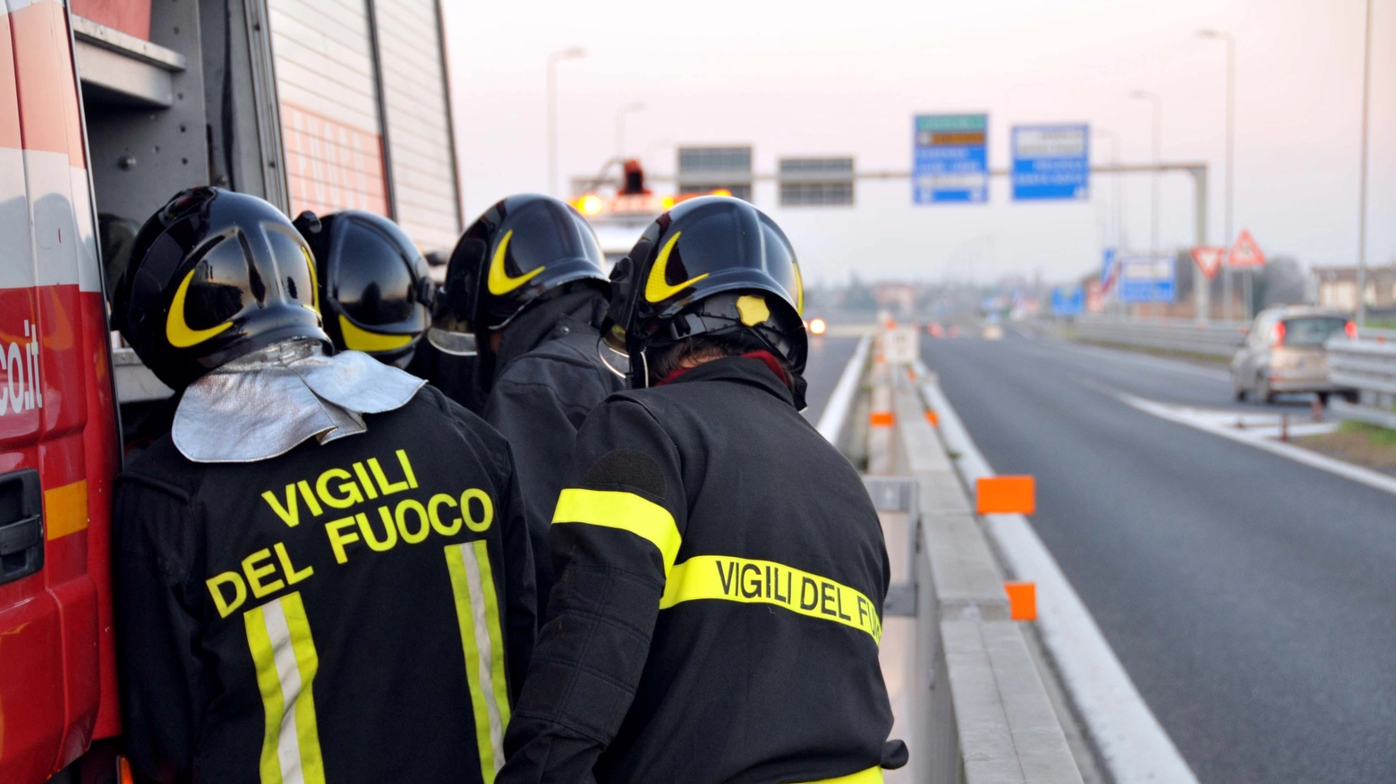 Odore di gas a Fano, mobilitati i vigili del fuoco (foto archivio Fantini)