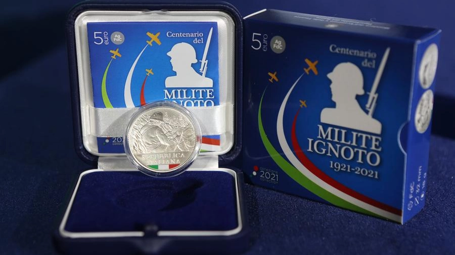 Moneta commemorativa per il Centenario del Milite Ignoto