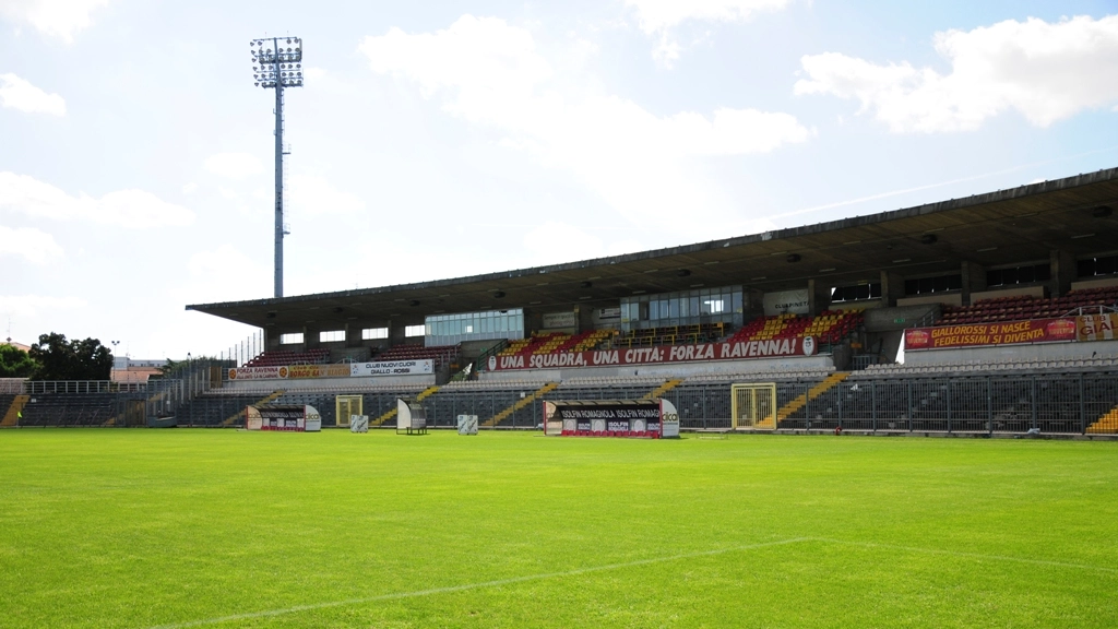 Lo stadio Benelli di Ravenna ha compiuto 50 anni