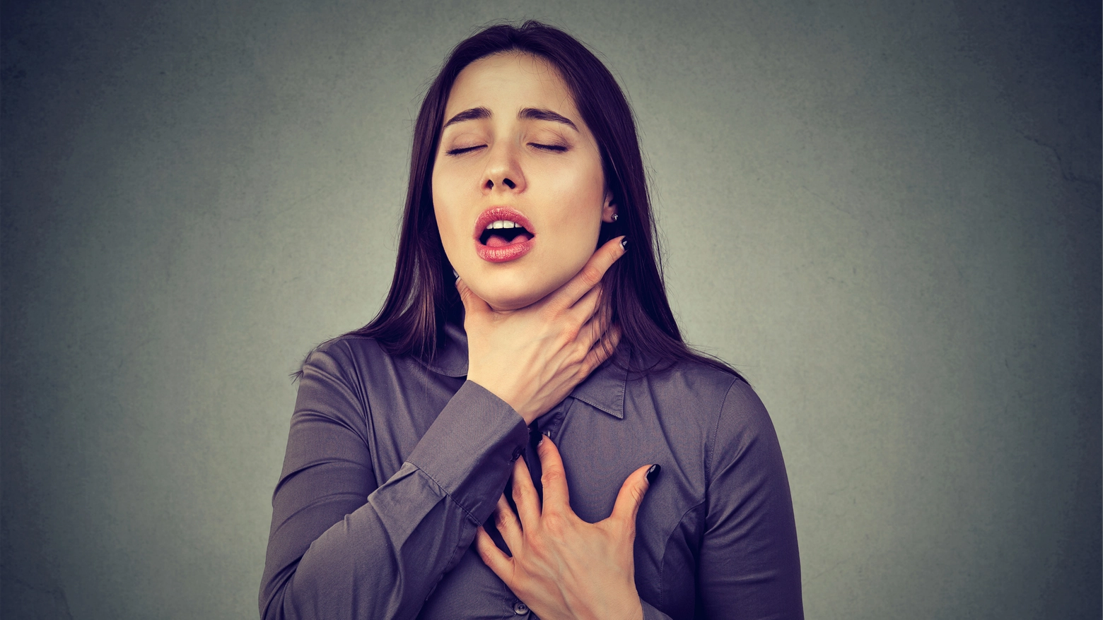I sintomi dello choc anafilattico: gonfiore di labbra-lingua-ugola, che poi si trasformano in problemi respiratori