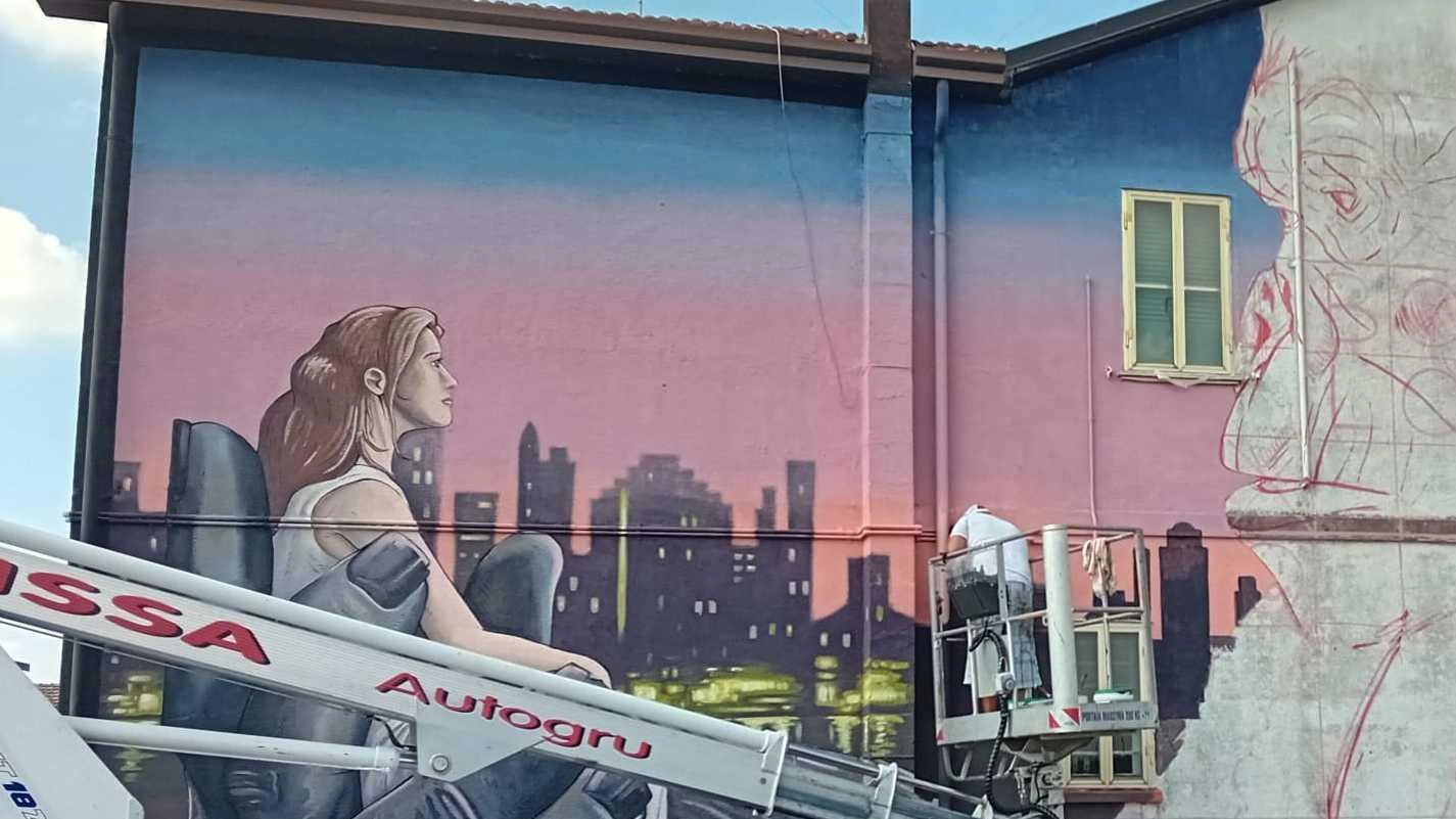"I murales ispirati ai film rigenerano il borgo"
