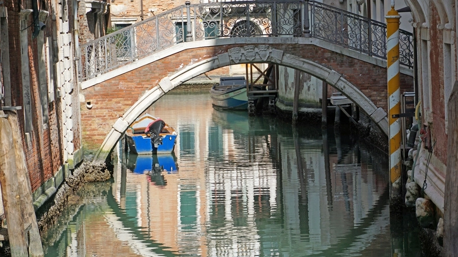 Un canale di Venezia