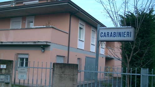 La caserma dei carabinieri di Bagnolo