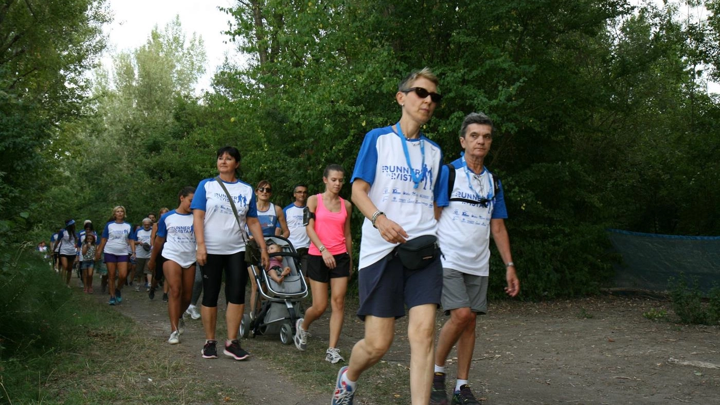 I partecipanti alla Runner in vista