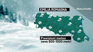 Neve in Emilia Romagna, le previsioni meteo: ecco dove e quando