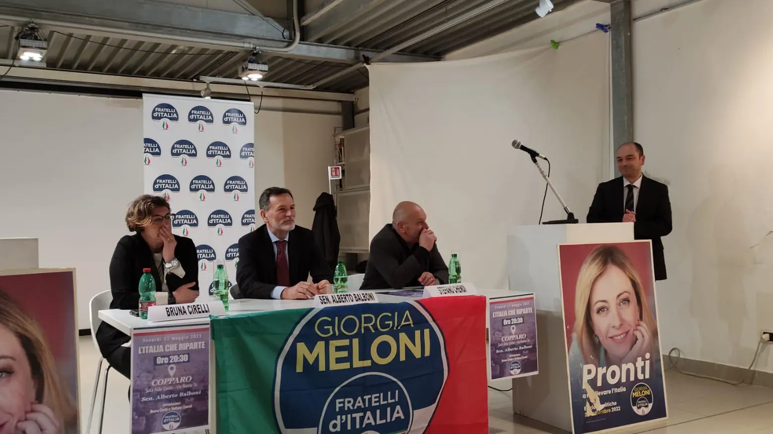 "Pagnoni bis, pieno sostegno di Fratelli d’Italia"