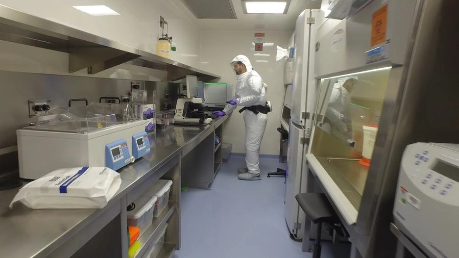 I laboratori della Merck dove si produce il Molnupiravir