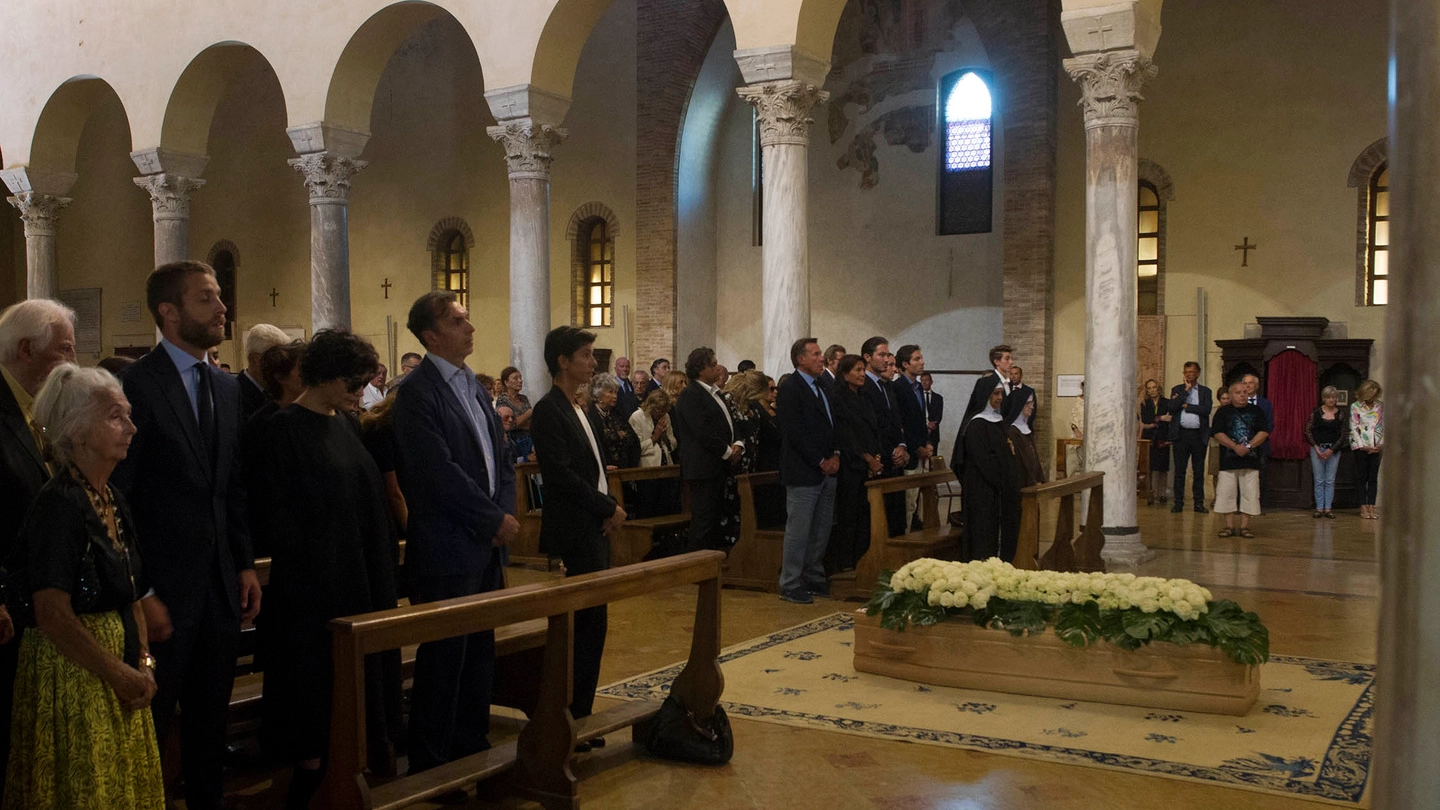 Il funerale di Idina Ferruzzi (Foto Corelli)