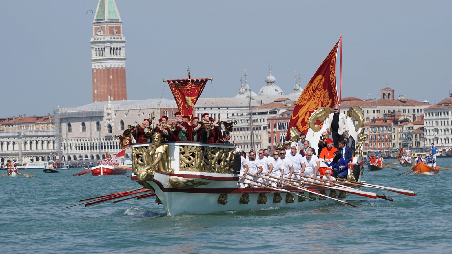 Venezia, festa della Sensa, si rinnova lo sposalizio del mare