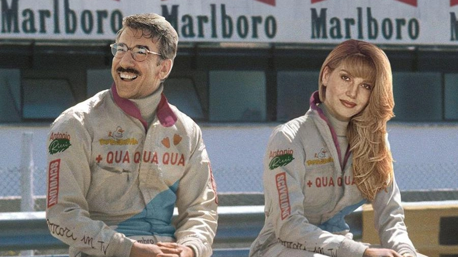 Marco Columbro e Lorella Cuccarini 