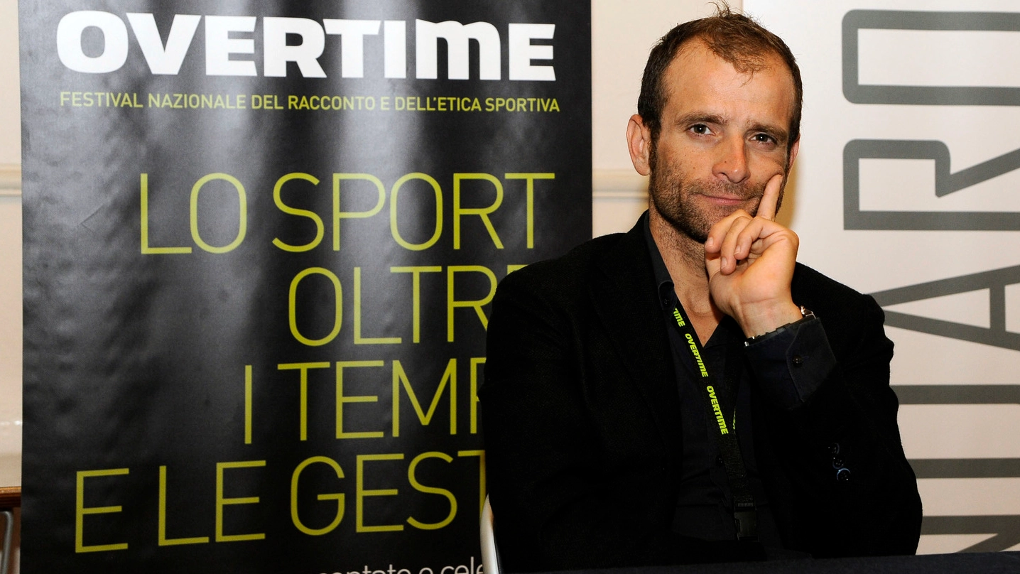 Michele Scarponi a Overtime nel 2015 (foto Calavita)