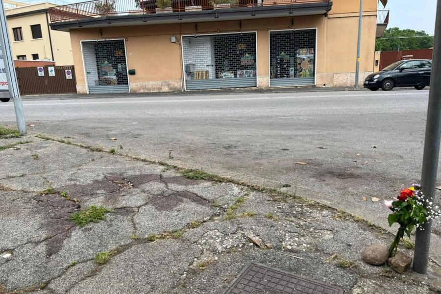 Il luogo in cui una ragazza di 29 anni è stata investita e uccisa da auto pirata a Verona
