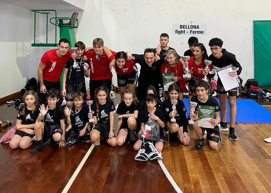 Photo of Kickboxing tournament for 70 athletes at Coni Gym