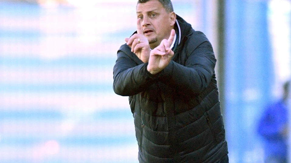 Andrea Camplone, allenatore del Cesena (foto LaPresse)