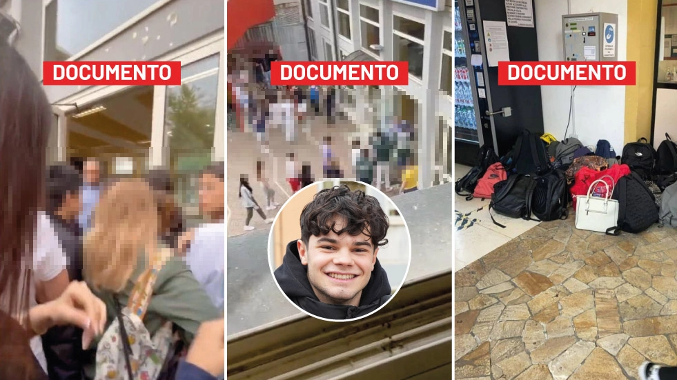 Le immagini e i video che dimostrerebbero quanto dichiarato da Damiano, lo studente di 18 anni sospeso al Barozzi. Il suo legale: «Lui ha detto la verità, tutti gli studenti lo sanno bene»