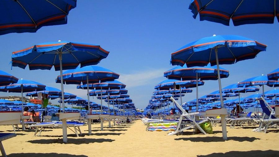Spiagge della Riviera dell'Emilia-Romagna (Ansa)