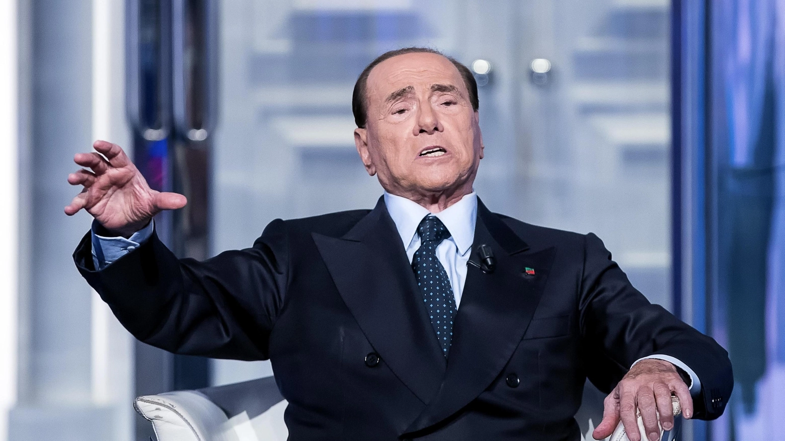 Il leader di Forza Italia Silvio Berlusconi ha concesso in esclusiva al Resto del Carlino