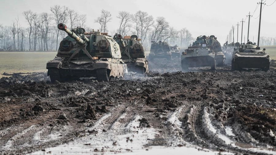 Carri armati russi in Ucraina