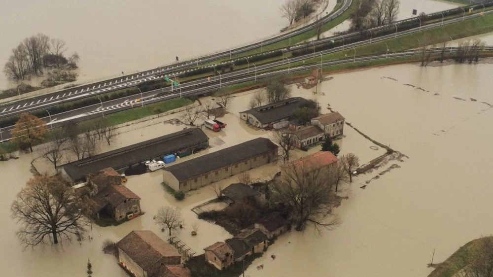 La piena dei fiumi preoccupa in Emilia Romagna